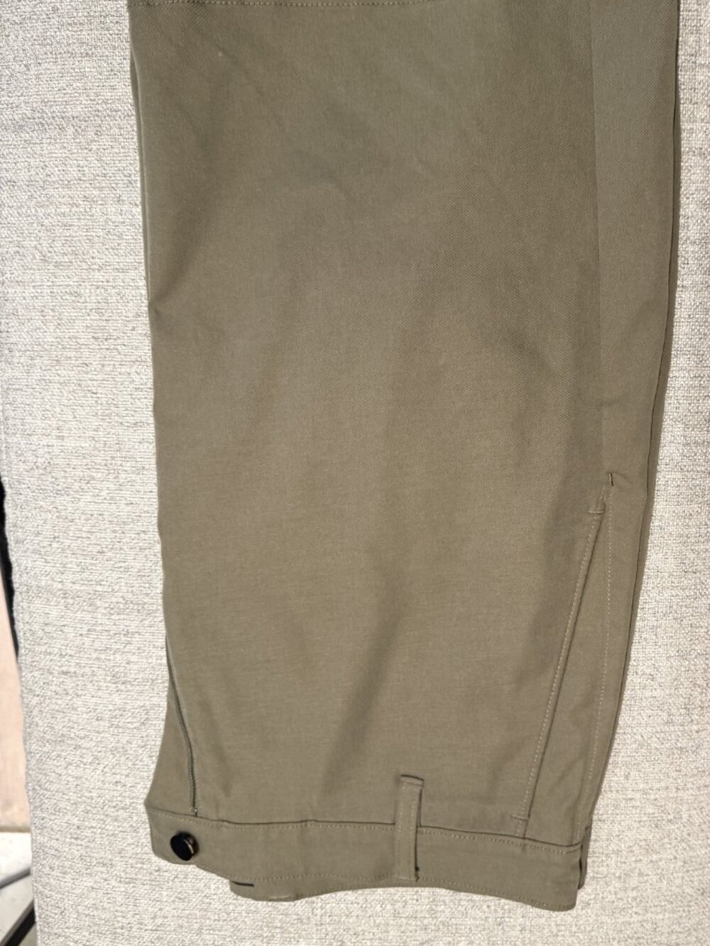 Proof Nomad Shorts 7" Olive Performance Stretch Travel Chino Huckberry 32